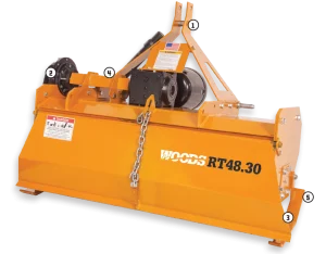 Woods RT48.30 Rotary Tiller – 4'